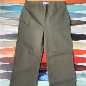 Loft Army Green Pants